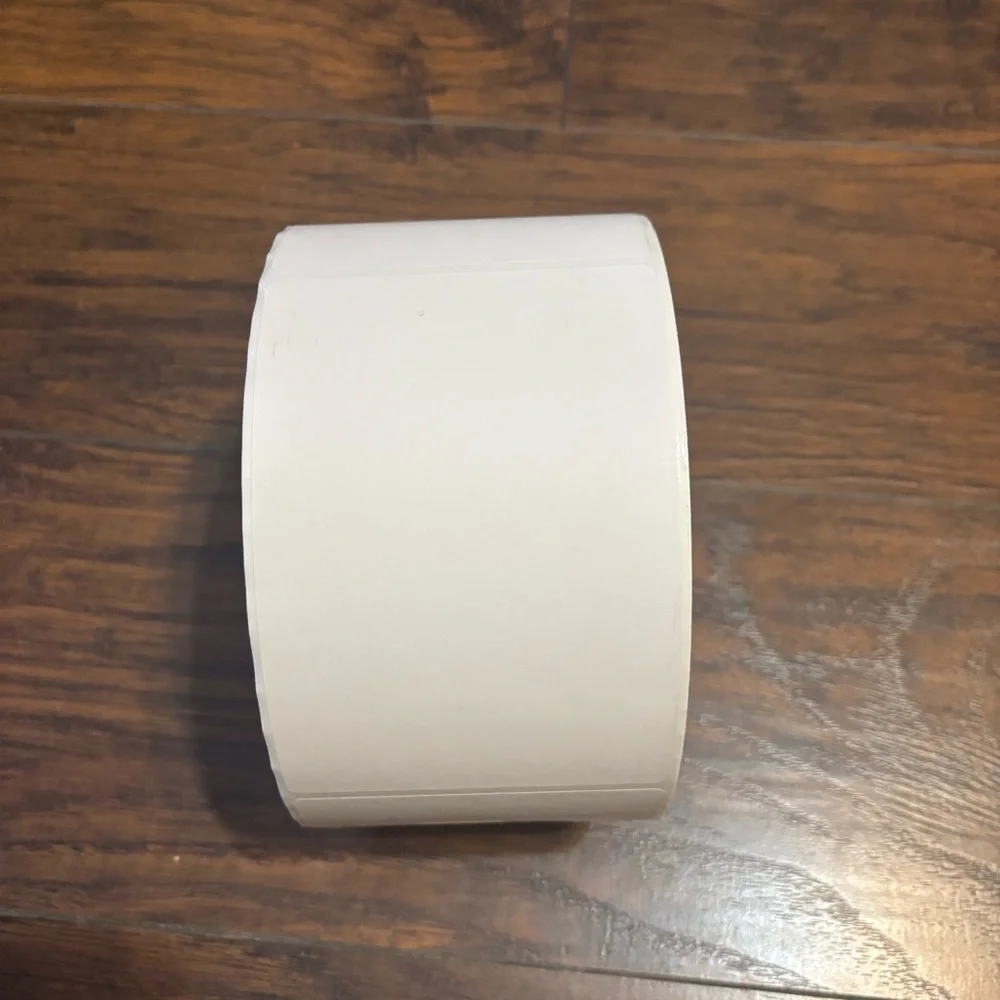 1000 White Labels Roll for thermal printer